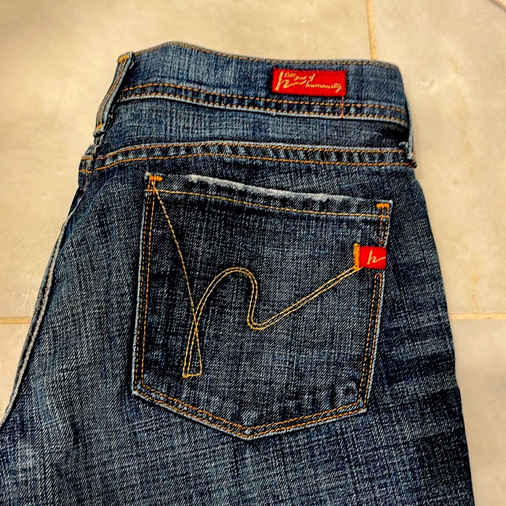 COH low waist flare jeans.